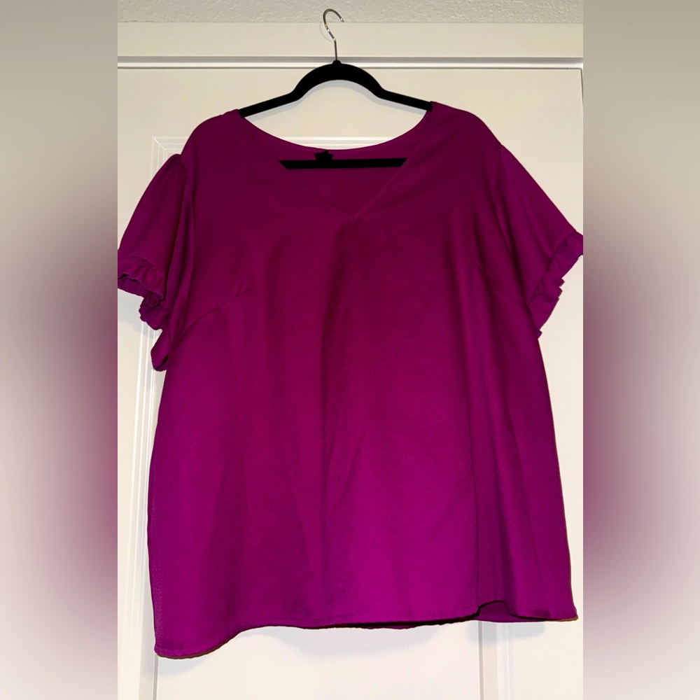 Pink dress top
